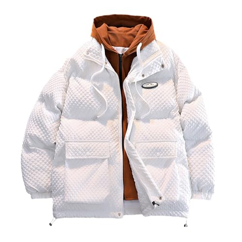 Manteau homme hiver chaud et doublé polaire de taille XS à 5XL