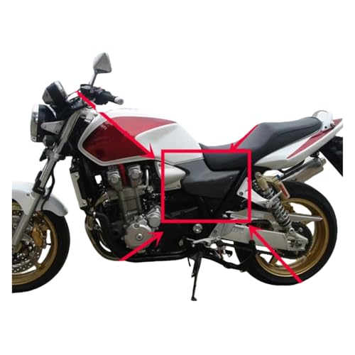 Cache de carénage latéral pour moto CB1300 SF 2003-2009 en ABS noir