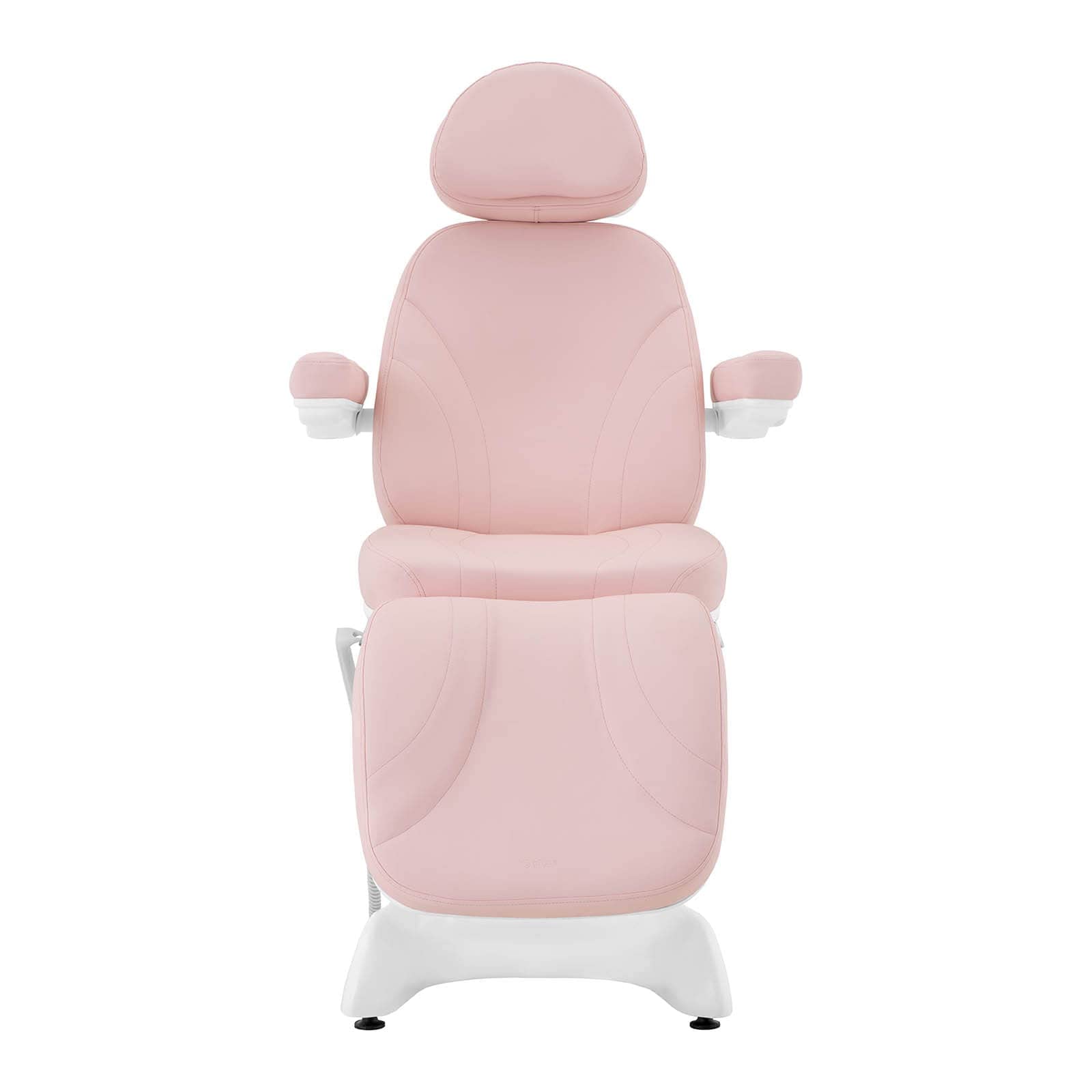 Physa Elektrische Kosmetikliege 4 Motoren 350 W 187 x 57 x 65-91 cm 150 kg rosa/weiß Behandlungsliege Kosmetikstuhl Therapieliege Tattooliege