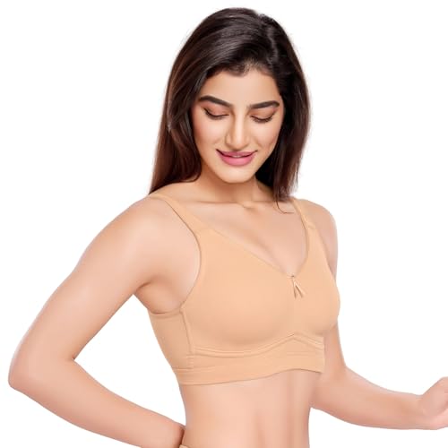 Image of juliet Kiara Minimizer Bra | Full Coverage Bra for Women | Non-Wired Non-Padded Seamless Bra | Micromodal Lycra Minimizer Bra for Women