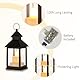 Romadedi Laterne Schwarz Tischdeko Outdoor - 20er Set Mini LED Laterne Metall zum Aufhängen für Halloween Hochzeit Tisch Ramadan Garten Weihnachten Balkon Innen Outdoor Draußen Party