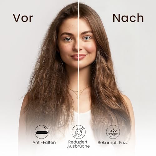 THXSILK 25 Momme Seide Kissenbezug für Haar und Haut - Maulbeerseide Kissenbezug - Hypoallergen mit Versteckter Reißverschluss - Pure Seide… – Ansicht 4