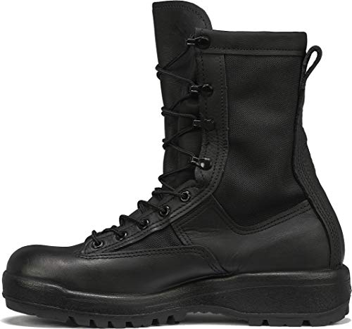 Belleville 700V 8" Waterproof Duty Tactical Boots for Men, Black - 8.5R by Belleville - Used condition - Image 3
