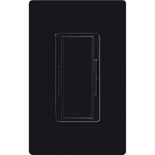 Vista 51 de Lutron - Interruptor de atenuación Maestro LED+ para bombillas LED regulables, halógenas e incandescentes, 150 W/un solo polo o multiubicación