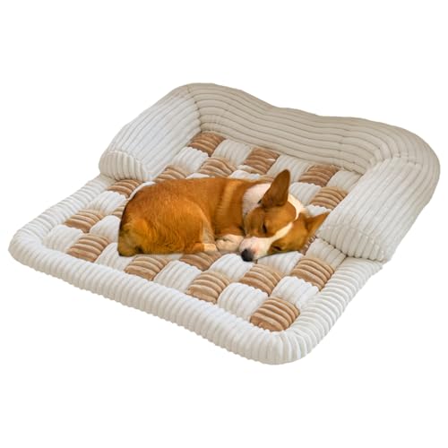 ペット用 ソファ カバー | 70cm 滑り止め フランネル マット,洗える 犬用 ソファ ベッド - 家具保護と家庭アパートでの昼寝時間リラクゼーション用