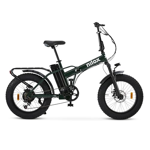 Nilox, Ebike X8 Pro, Bici Elettrica Pieghevole, Fino a 70