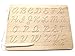 CosmoKool Montessori Alphabet Tracing Boards Alphabet Letters ABC Tracing (Cursive)