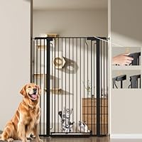 B1988ペットゲート 猫 170cm ハイタイプ 猫脱走防止柵 玄関 犬 Amazon.co.jp: Hapineko ペットゲート 130cm 猫 ハイタイプ