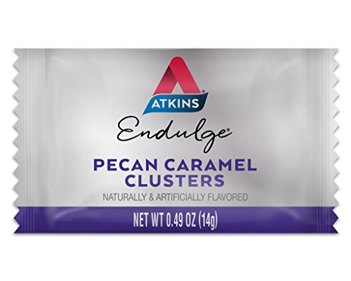 Atkins Endulge Treats, Pecan Caramel Cluster, 5 Count by Atkins