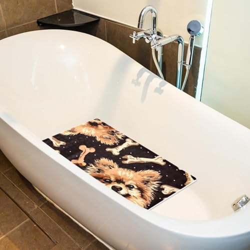 Tapis de bain antidérapant de qualité supérieure extra long PVC - 6