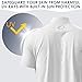 Men's Dry Fit Golf Shirts – Moisture-Wicking, UV Protection, Anti-Odor Short Sleeve Performance Polo for All-Day Comfort (US, Alpha, Medium, Regular, Regular, Powder White)