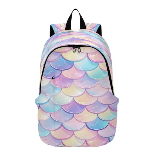 Sac à dos sirène coloré imperméable et léger pour voyage randonnée