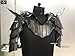 NauticalMart Gothic Warrior Shoulders Armor | Steel Pauldron Shoulder Guard | Medieval LARP Armor with Adjustable Gorget | Fantasy Knight Costume for Cosplay & Halloween