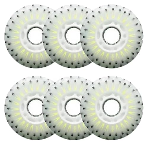 Beleuchtete Skateboard-Räder mit Feuersteineffekt, 90 mm-125 mm, Härtegrad 90 A, 6 Stück, mehrfarbige LED.52 Flintpartikel (Farblicht, 110 mm) Beleuchtete Skateboard-Räder mit Feuersteineffekt, 90 mm-125 mm, Härtegrad 90 A, 6 Stück, mehrfarbige LED.52 Flintpartikel (Farblicht, 110 mm)