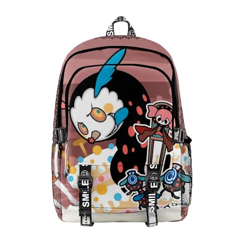 ISaikoy Anime Puella Magi Madoka Magica Backpack Daypack Laptop Bag 3D Printing School Bag Bookbag 3