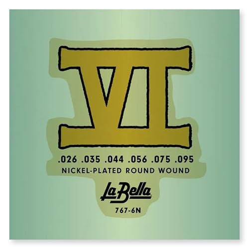 La Bella 767-6N Bass VI �j�b�P�����E���h���C���h 026/095