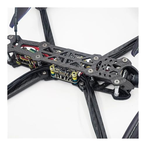 7-calowy zestaw drona FPV F405 sterowanie lotem RuiBet 45A 4w1 ESC 2807 KV1300 silnik bezszczotkowy 200 MW śmigło VTX CADD
