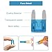 Zitehya 140pcs Mini Fuses Assortment Kit, Automotive Blade Fuses Kit with Puller, Low Profile Car Mini Fuse Replacement for Truck Camper Boat RV Marine (2A 3A 5A 7.5A 10A 15A 20A 25A 30A 35A)