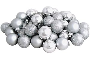 Kipokalor Silver Christmas Tree Ball Ornaments