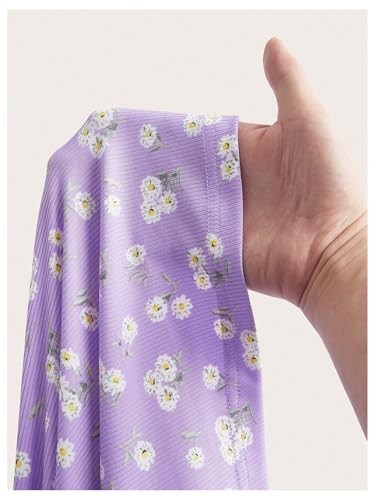 Image of Verdusa Women's Plus Size Floral Summer Dresses Boho Short Sundress Holiday Cami Flowy Dress