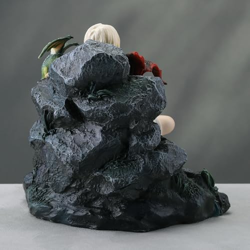 Figura Decorativa Resin Reina Dragones 16.5 cm miniatura 7