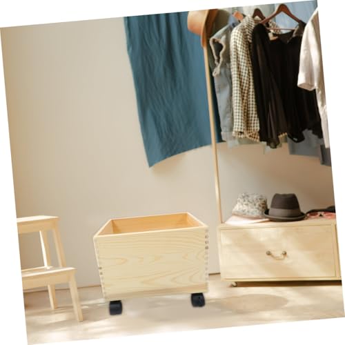 Boîte de rangement bois design épuré et robuste pour la maison