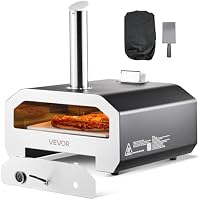VEVOR Horno de Pizza para Exteriores 406,4 mm, de Gas
