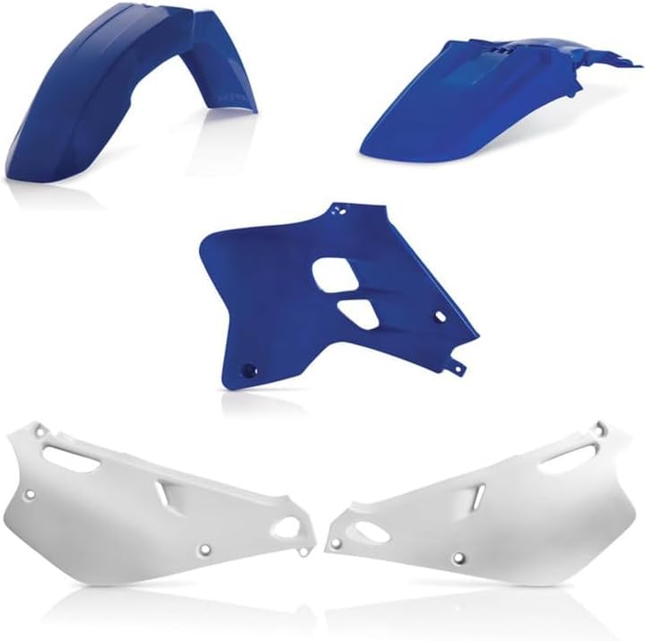 Acerbis Plastic Kit For Yamaha YZ80 (1993-2001) - white