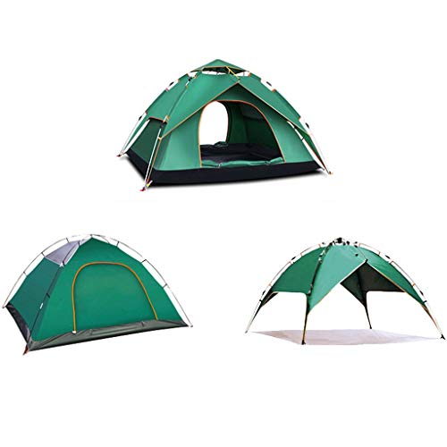 Tente de randonnée légère pour 3-4 personnes camping automatique