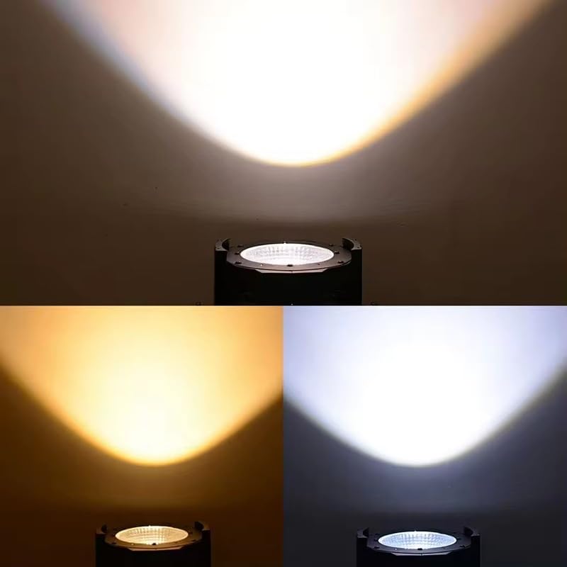 Oświetlenie wystawowe, 100W Ciepła biel i zimna lub RGBW 4w1 COB LED Światło weselne, klubowe, barowe, imprezowe, sceniczne, punktowe, eventowe(RGBW 4IN1)