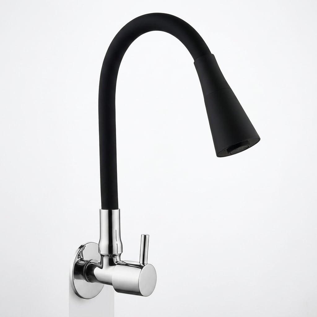 PISTIS Turbo Sink Faucet - Black, 360° Swivel -1 PISTIS Turbo Sink Faucet - Black, 360° Swivel -1