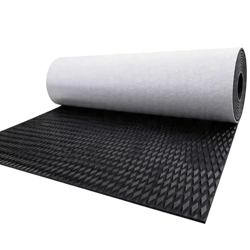 Zenselect 240x60cm Tapis de Bateau en Mousse EVA, épaisseur 5mm antidérapant, Tapis Autocollant en Caoutchouc Mousse pour Yacht, Bateau à Moteur, Camping-Car et Bateau de pêche