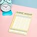 Knock Knock Game Night Score Keeper Pad & Game Score Pad For Almost Any Game, 6 x 9-Inches