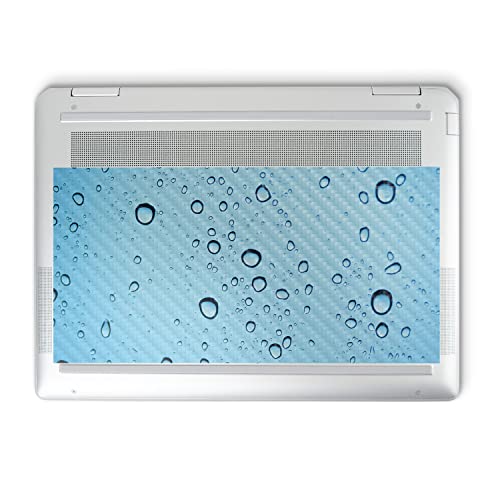 Image of MightySkins Carbon Fiber Skin Compatible with HP Spectre x360 14 inch (2022) Full Wrap Kit - Rainy Day | Protective, Durable Textured Carbon Fiber Finish | Easy to Apply | Made in The USA