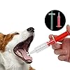 Pssopp 2Pcs Haustier Tabletteneingeber Katzen Aufzuchthilfen Haustier gegeben Medikamente Gerät Kunststoff Pet Pille Tablette Feeder Tabletteneingeber für Katzen und kleine Hunde(2Pcs)