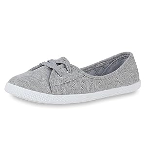 best-boots best-boots Damen Ballerinas Sneaker Schnürer Slipper Halbschuhe sportlich Damen Sneakers Grau Nuovo 36 best-boots best-boots Damen Ballerinas Sneaker Schnürer Slipper Halbschuhe sportlich Damen Sneakers Grau Nuovo 36
