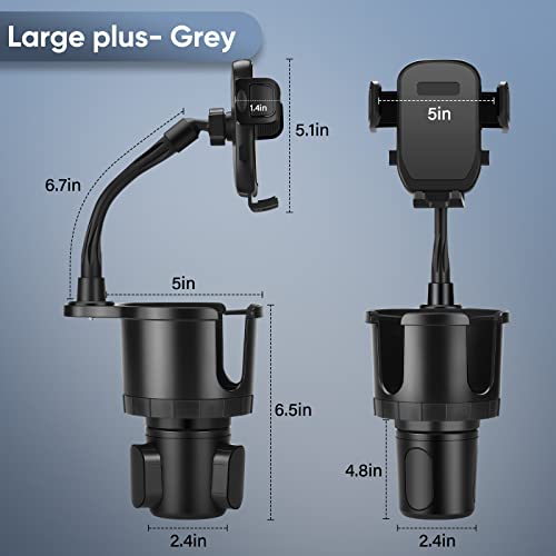 Dack Golf Cart Phone Holder, Cup Holder Phone Mount, Universal Multifunctional Golf Cart Accessories, Compatible With Iphone And All Smartphones, Adjustable Long Gooseneck Golf Cart Cup Phone Cradle #TOP6