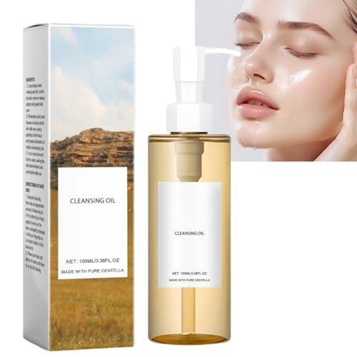 Centella Cleansing Oil,Make-up Remover Cleansing Oil,Light Cleansing Oil,Natural Oil Cleaner,Korean Facial Cleansing Oil,Gentle Cleansing Oil for the Face,Deep Cleansing Oil for All Skin Types