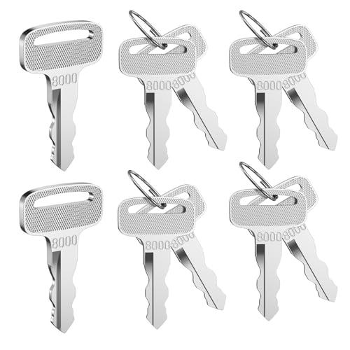 Cart Key Suitable For Yamaha Golf Cart Key-8000, 10pcs, Fits Yamaha G14, G16, G19, G22, G29, Drive Gas & Electric Carts, Oem#ju2-h2511-00