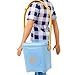 Barbie It Takes Two Camping Set with Blonde Ken Doll in Plaid Shirt & Accessories Including Cooler, Map & More