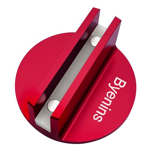 Large Slotted Universal Magnetic Jack Pad Weld Frame Rail Adapter(red) for Most Model Cars
