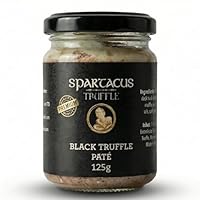 Spartacus Truffle Gänseleber Pastete mit schwarzem Trüffel 125 g - Foie Gras Pâté & Feinkost Aufstrich - mit hohem Anteil an echtem schwarzen Trüffel - Gourmet Delikatesse & Geschenkidee