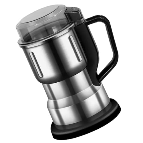 DOITOOL Molino Eléctrico Pequeño para Café y Cereales Molinillo Doméstico Compacto de Acero Inoxidable Molienda Fina y Uniforme para Uso Hogar y Actividades al Aire Libre