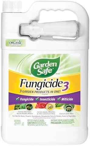 Garden Safe Brand Fungicide3, 1 Gallon, Fungicide, Insecticide an...
