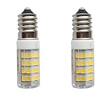 Fácil instalación: Esta bombilla LED E14 base estándar E14, es lo suficientemente pequeña como para encajar en los accesorios de luz más difíciles donde el espacio es limitado, se pueden utilizar en campana
