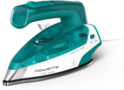 Rowenta First Class, Plancha de vapor, Formato plegable de viaje, Compacta, Ligera, Calentamiento rápido DA1610E0