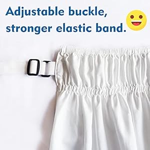 Aemilaselasticwrinklebedskirtsforadjustablebedsupersoftmicrofibertailoredwraparounddustruffleforqueensize14inchdropwhite  Urban Country Home Decor Aemilas elastic wrinkle bed skirts for adjustable bed super soft microfiber tailored wrap around dust ruffle for queen size 14 inch drop white  urban country home decor