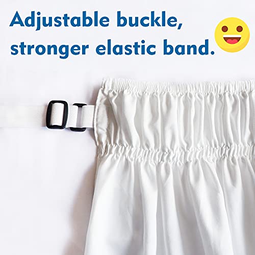 Aemilaselasticwrinklebedskirtsforadjustablebedsupersoftmicrofibertailoredwraparounddustruffleforqueensize14inchdropwhite  Urban Country Home Decor Aemilas elastic wrinkle bed skirts for adjustable bed super soft microfiber tailored wrap around dust ruffle for queen size 14 inch drop white  urban country home decor