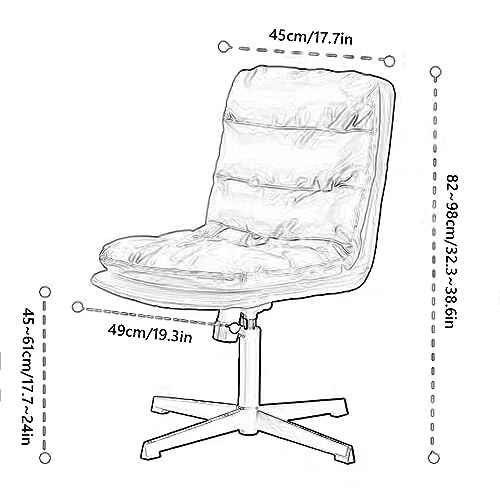 Chaise de bureau ergonomique contre le mal de dos réglable