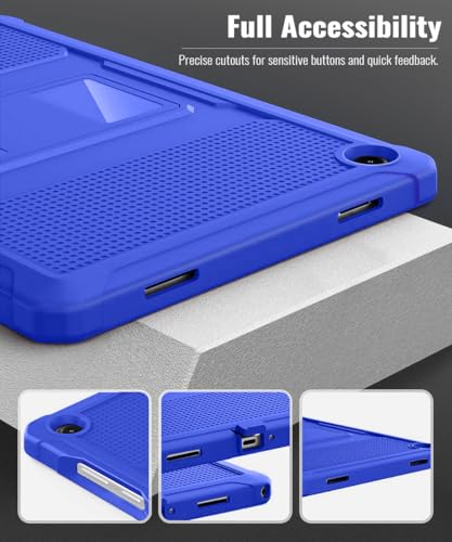 Image of MoKo Shockproof Case Fit Samsung Galaxy Tab A11+ Plus / A9+ 11 Inch | Full Body Rugged Stand Back Cover with Built-in Screen Protector for Galaxy Tab A11+ / A9+ Tablet, Klein Blue